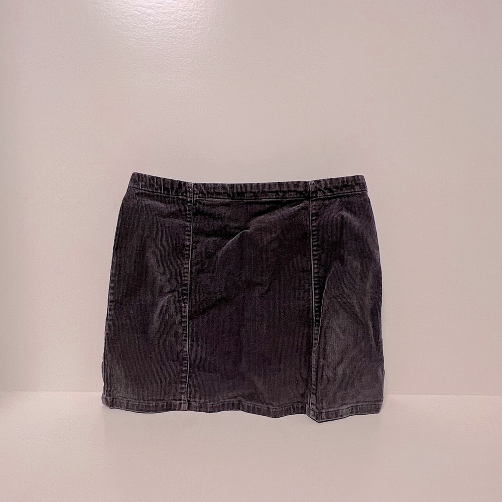 Denim High Waisted Mini Skirt